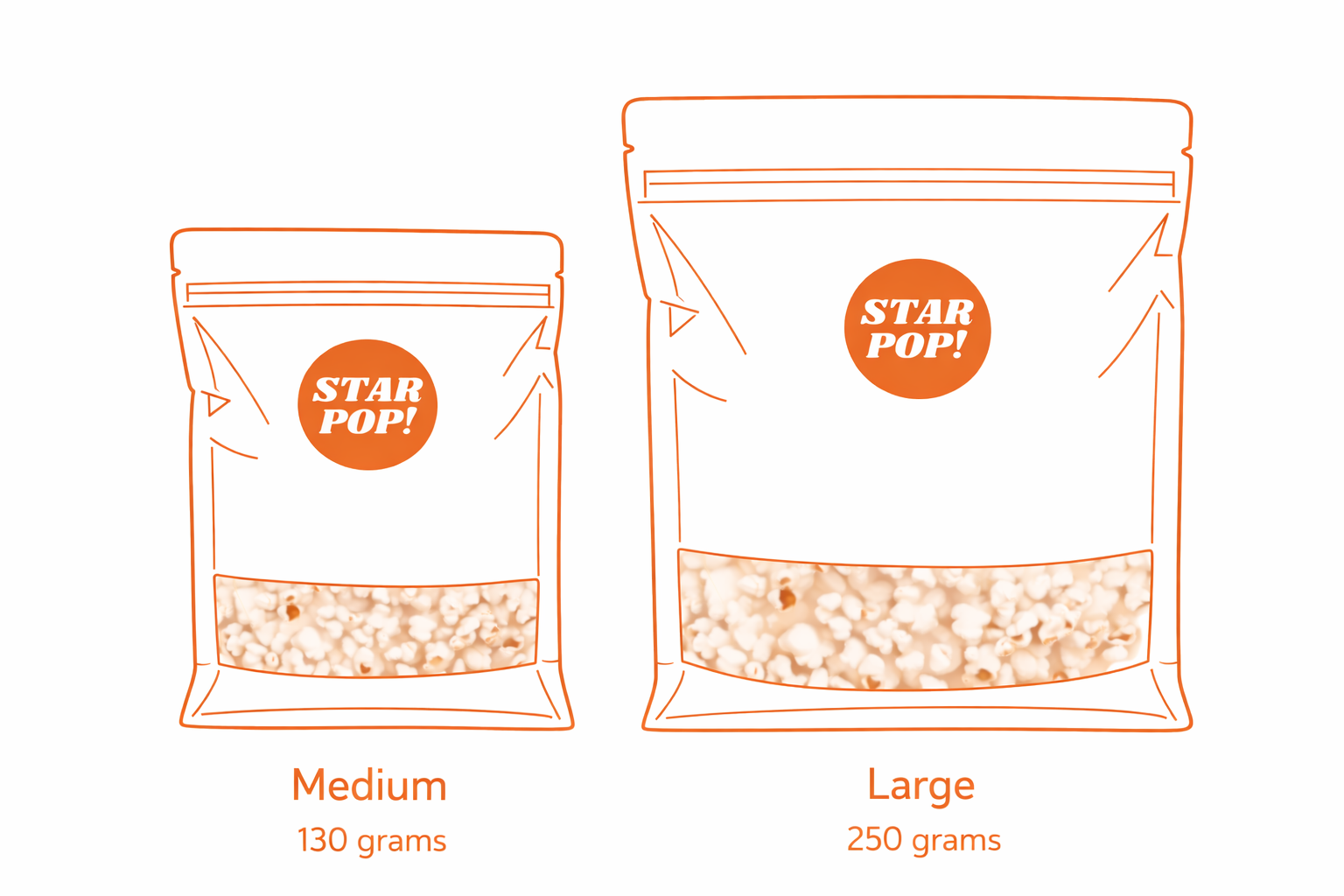 Cosmic Popcorn - Medium